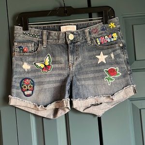 Unique custom Jean shorts!